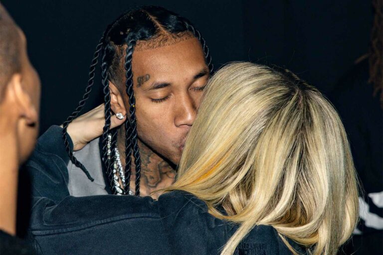 Tyga Gifts Girlfriend Avril Lavigne Custom-Made $80K Diamond Necklace